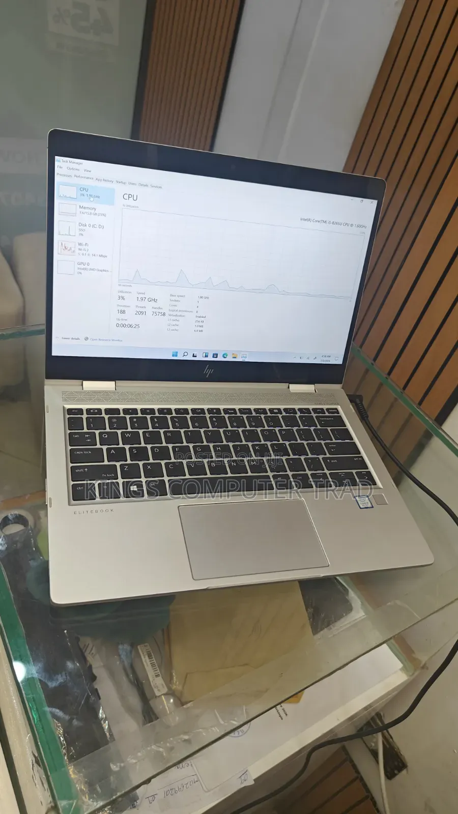 New Laptop HP EliteBook 830 G6 16GB Intel Core i5 SSD 512GB