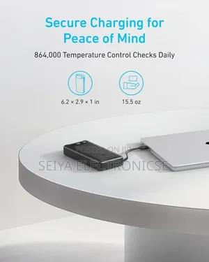 Anker Power Bank 20,000mah Laptop Charging 65w Max