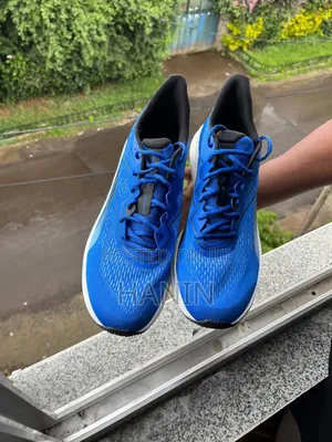 Blue Reebok Running Shoes
