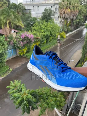 Blue Reebok Running Shoes