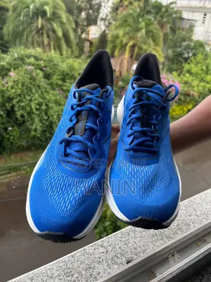 Blue Reebok Running Shoes