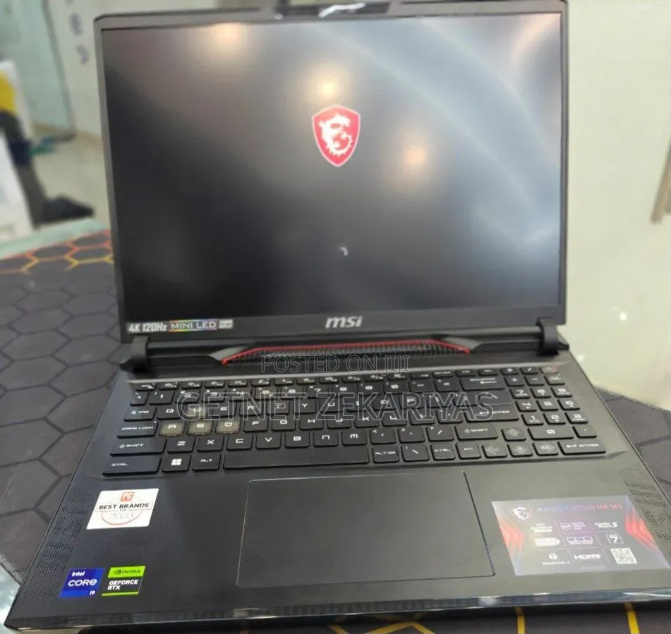 New Laptop MSI 16GB Intel Core i7 SSD 1T
