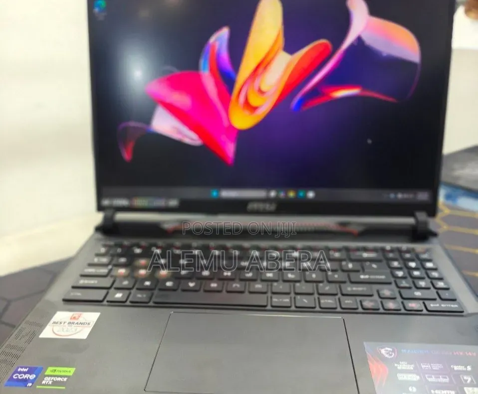 New Laptop MSI 16GB Intel Core i9 SSD 1T