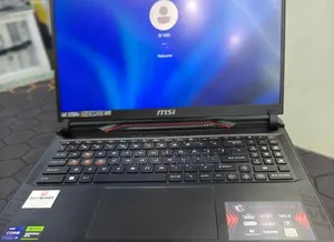 New Laptop MSI 16GB Intel Core i9 SSD 1T