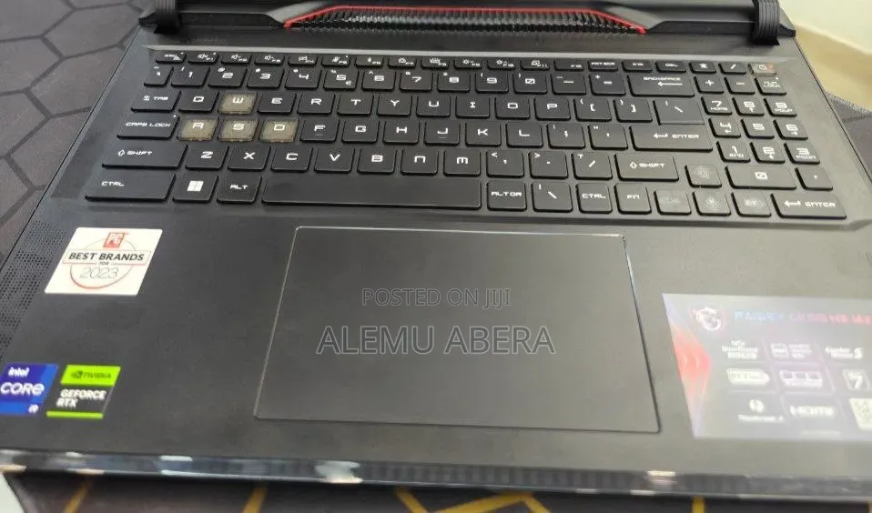 New Laptop MSI 16GB Intel Core i9 SSD 1T