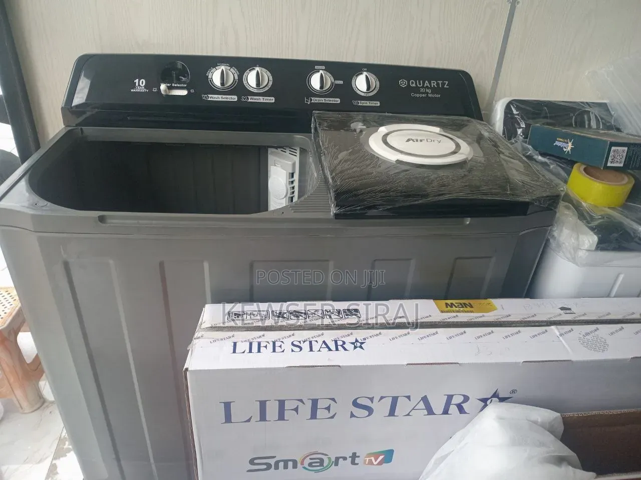 Quartz 20kg Washing Machine Manual System
