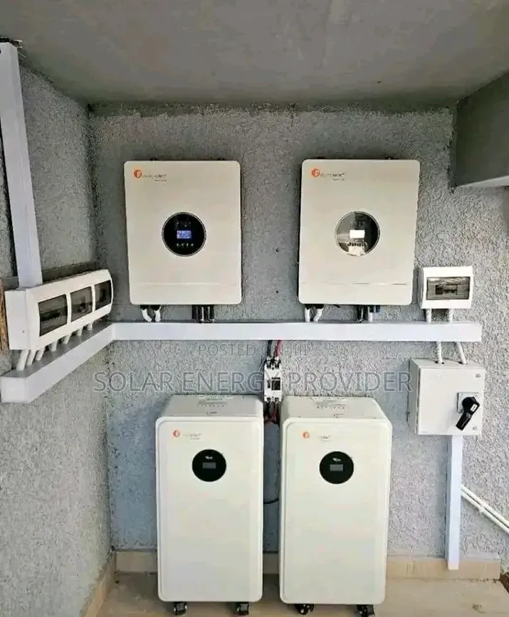 16kw Solar Panel Invertor and Lithium Ion Batteries
