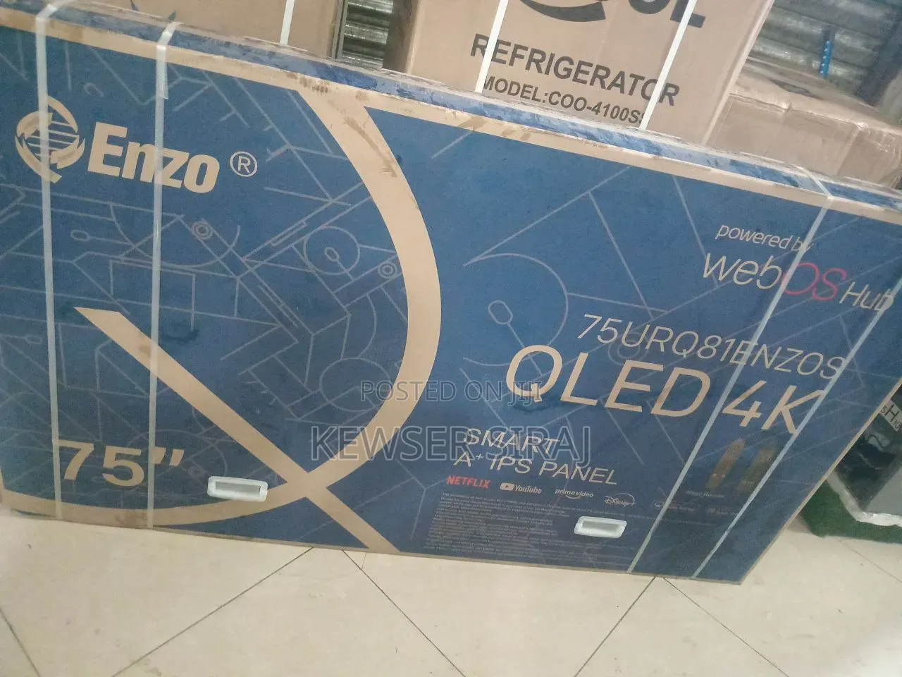 Enzo 75.Inch Tv Smart Qled HDR
