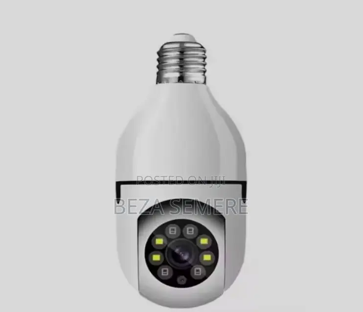 Intelligent Motion Tracking Bulb Camera Smart Wifi Auto Rotate CCTV