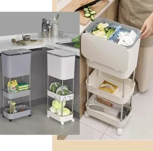 Storage Rack and Garbage Bin