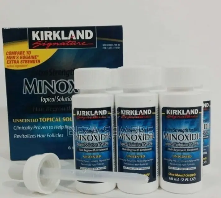 Premium 5% Minoxidil Topical Solution for Fast Beard Growth and Patchy