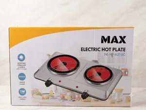 Max Electric Stove 2500w Premium Dual Electric Countertop Hot Plate