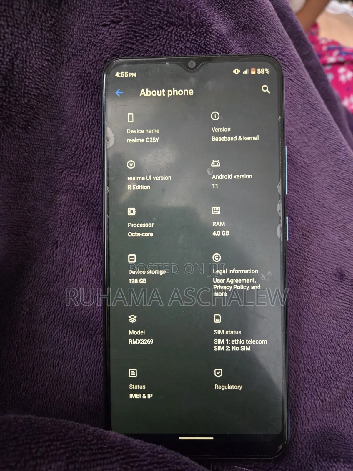 Realme C25Y 128 GB Blue