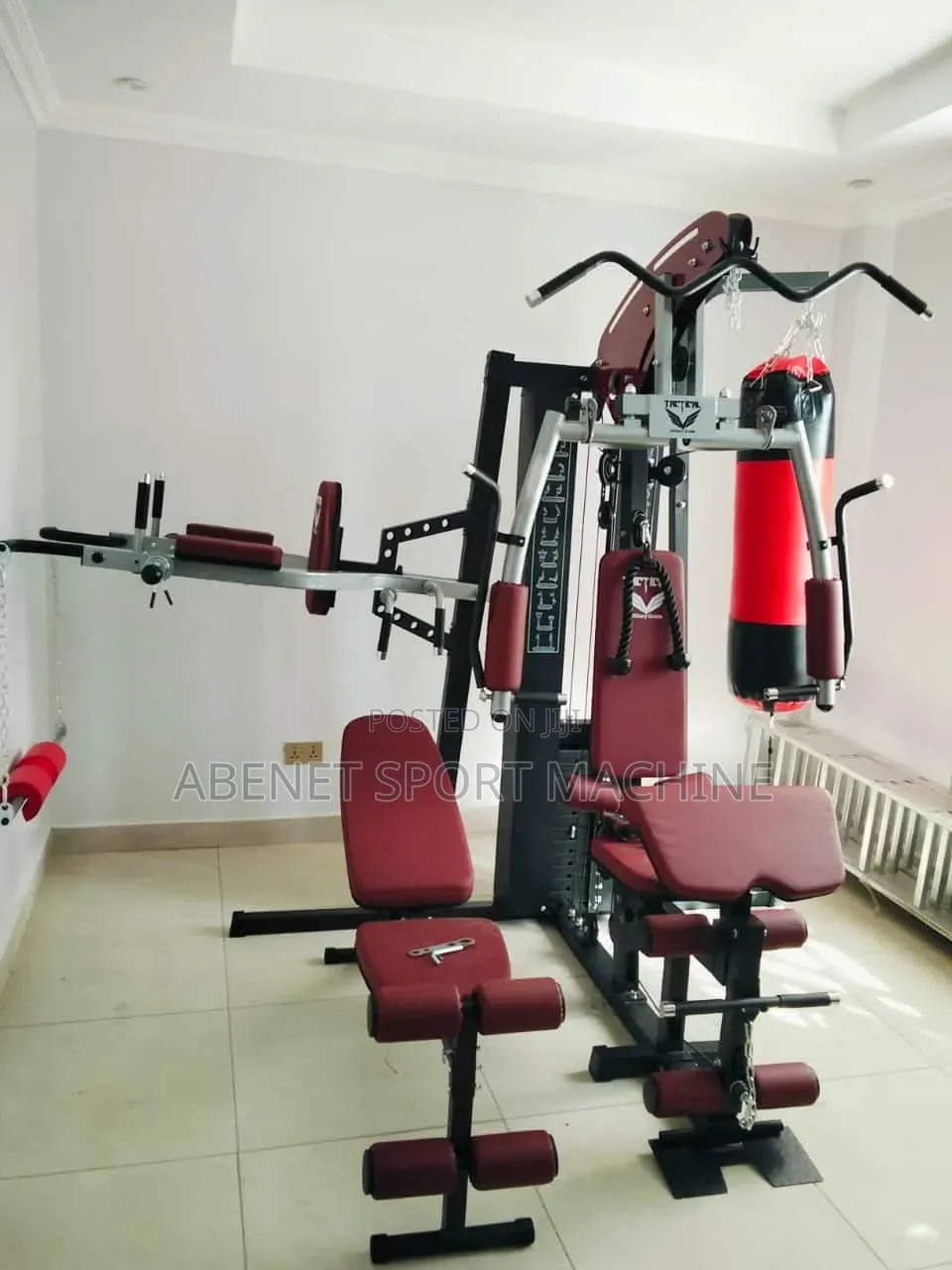 New 3 Station Home Gym