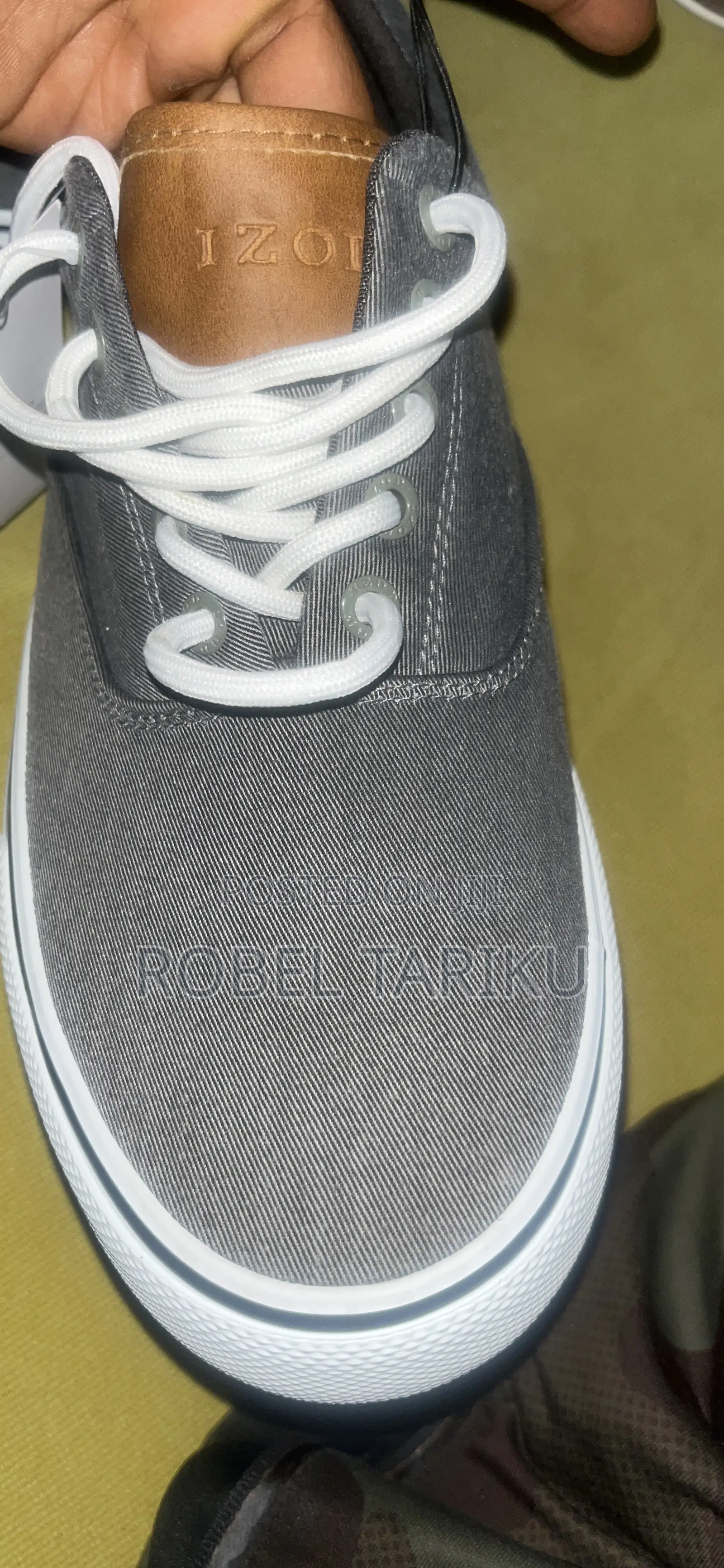 Izod Shoe Grey Color, Size 9.5