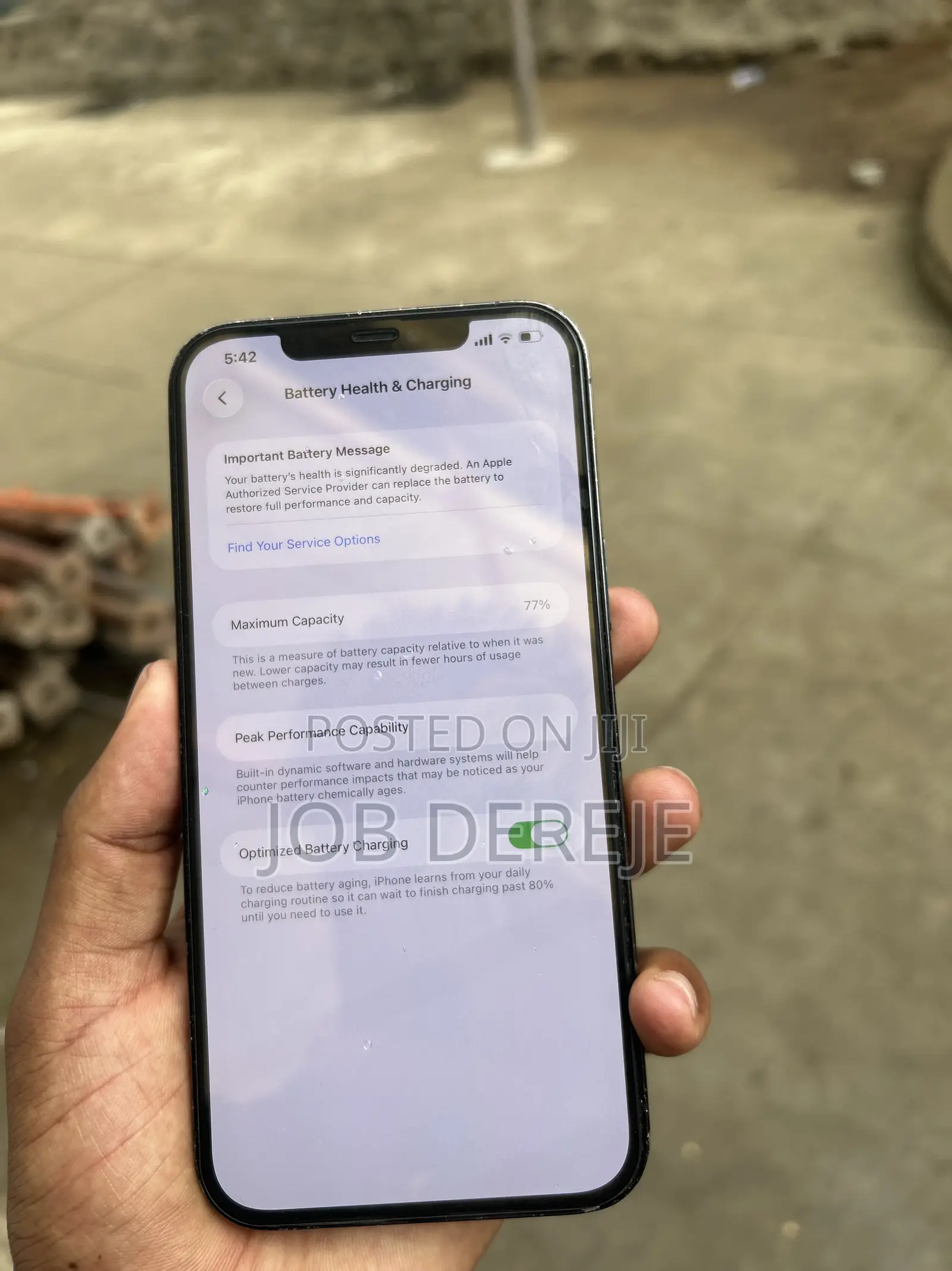 New Apple iPhone 12 Pro Max 128 GB Blue