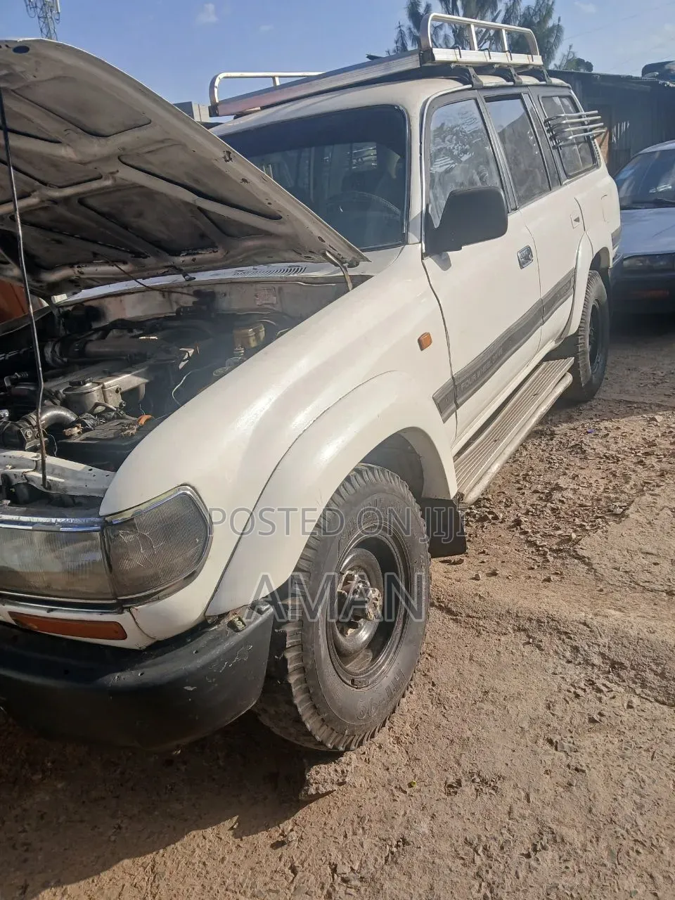 Toyota Land Cruiser 1992 White