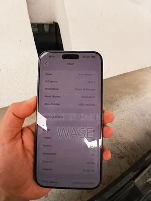 Apple iPhone 15 Pro Max 256 GB Black