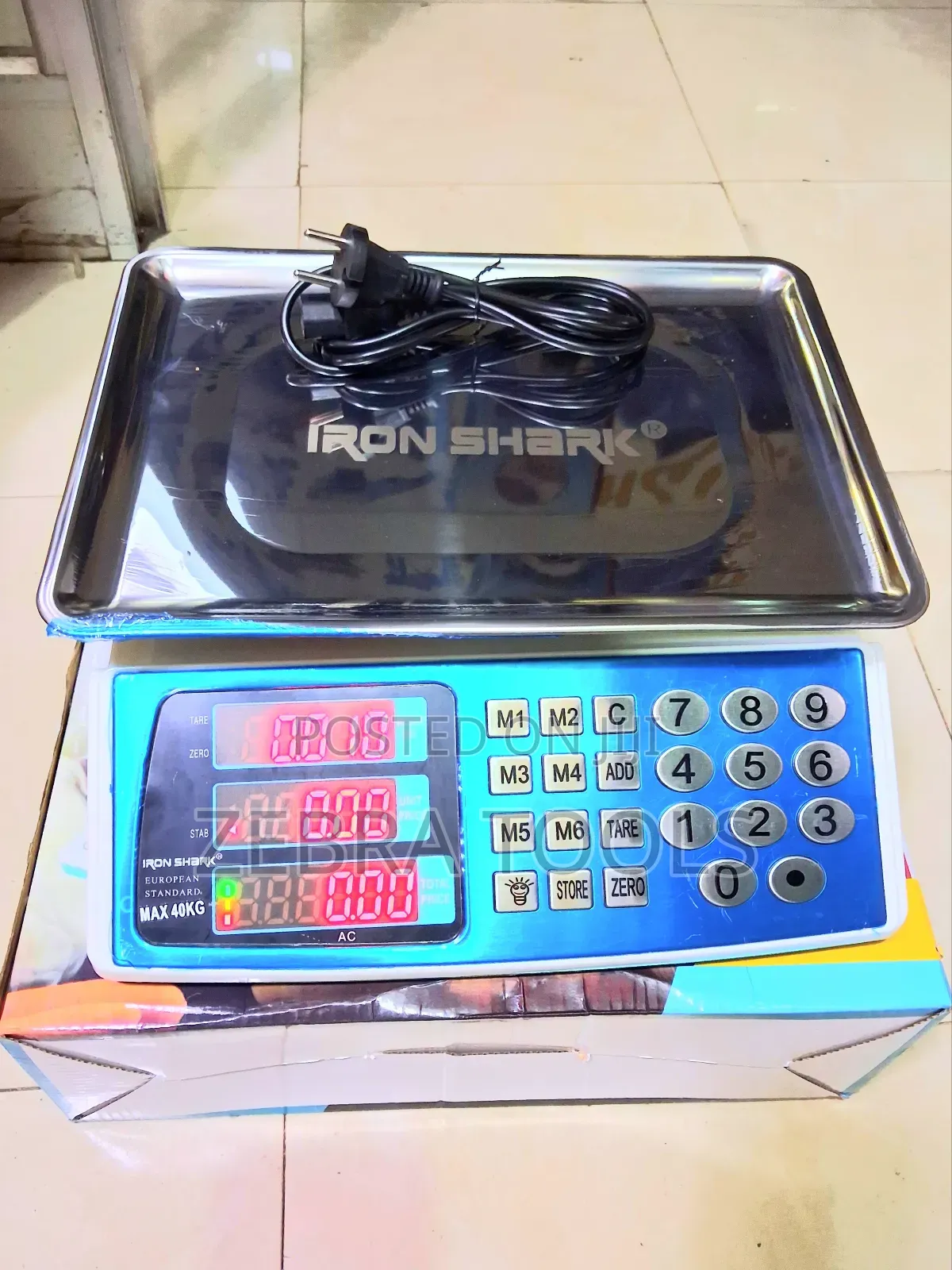 Iron Shark 40kg Digital Price Computing Scale / ዲጂታል የሱቅ ሚዛን