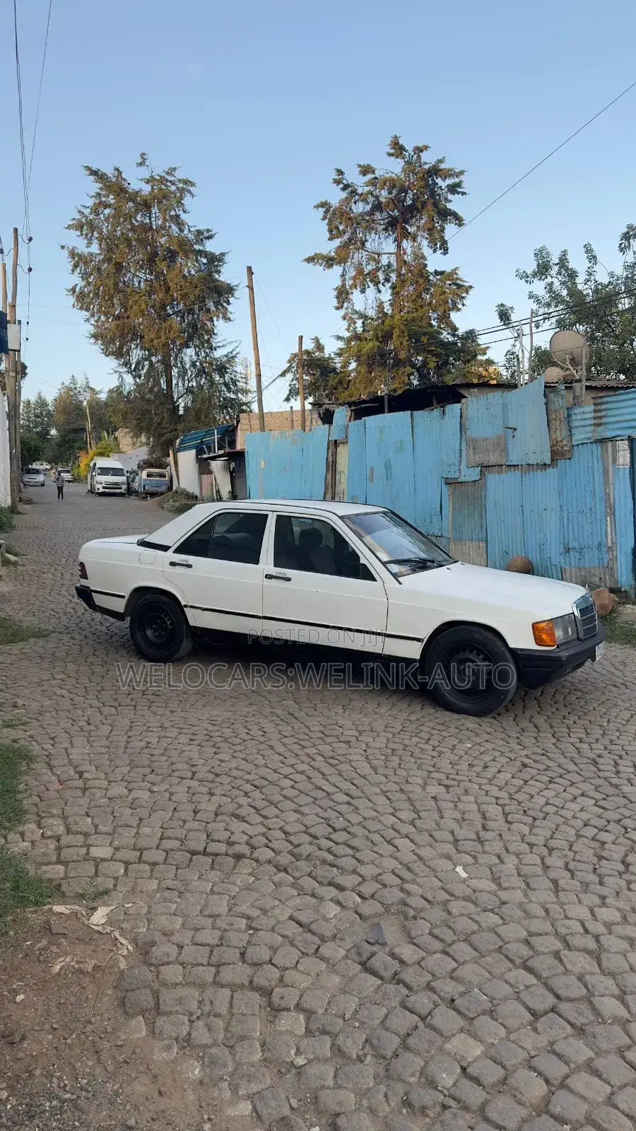 Mercedes-Benz 190 E 1983 White