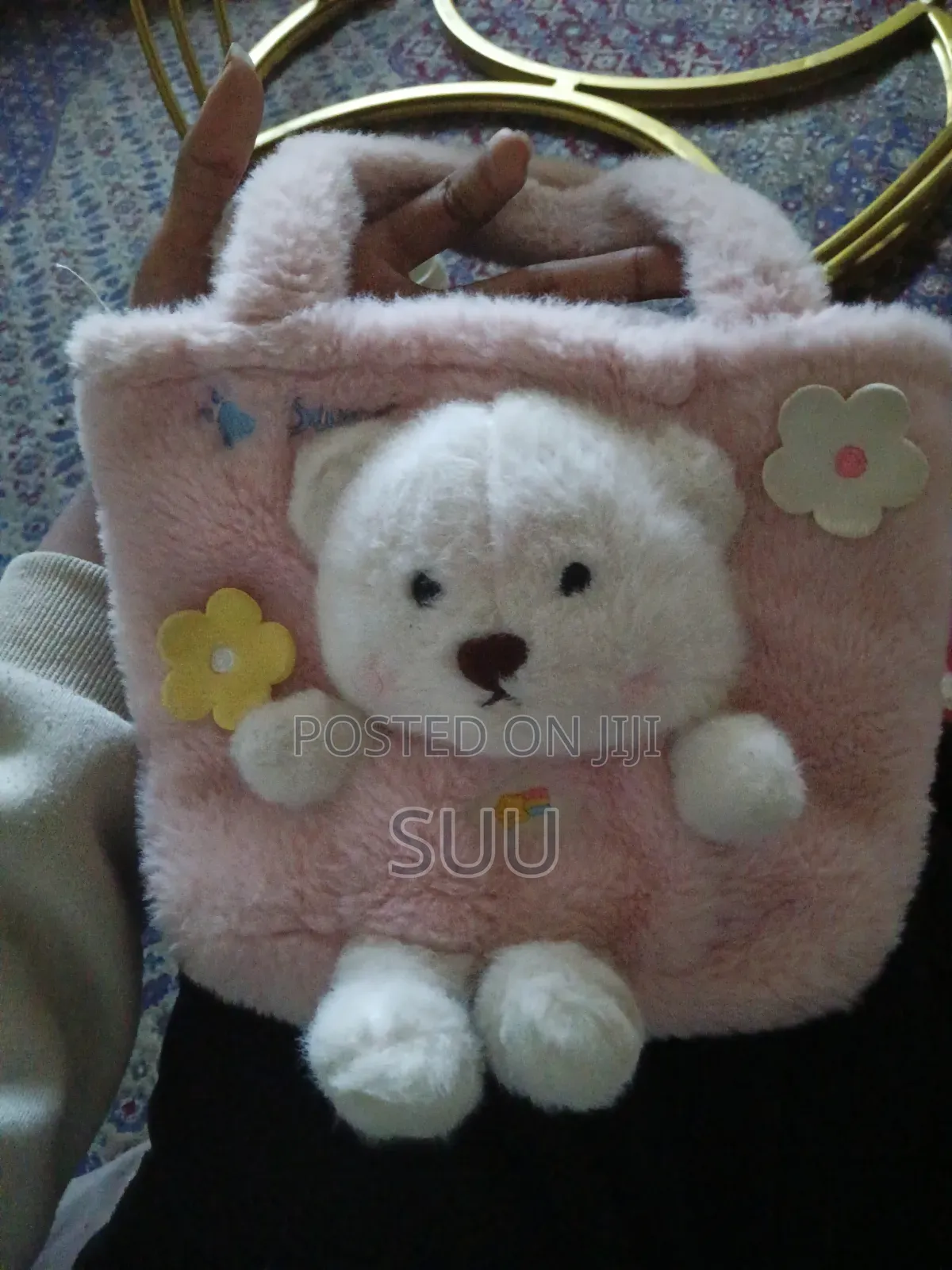 Teddy Bear Pink Bag