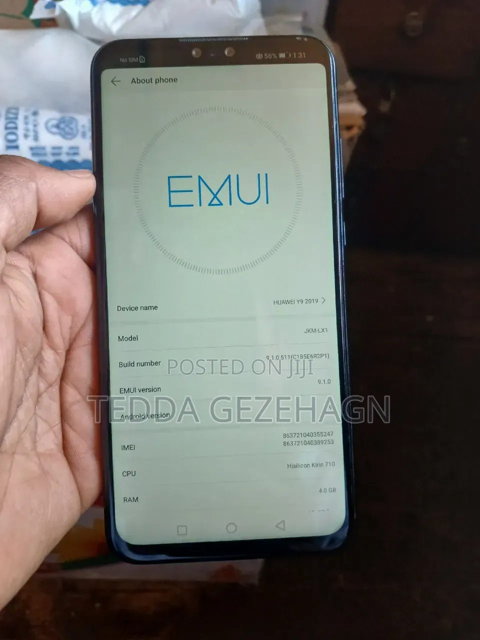 Huawei Y9 2019 64 GB Black