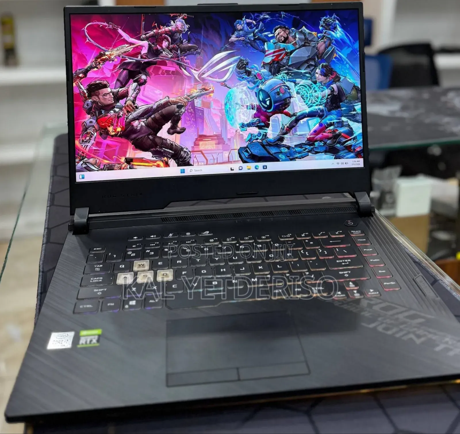 New Laptop Asus ROG Strix G15 16GB Intel Core i7 SSD 512GB