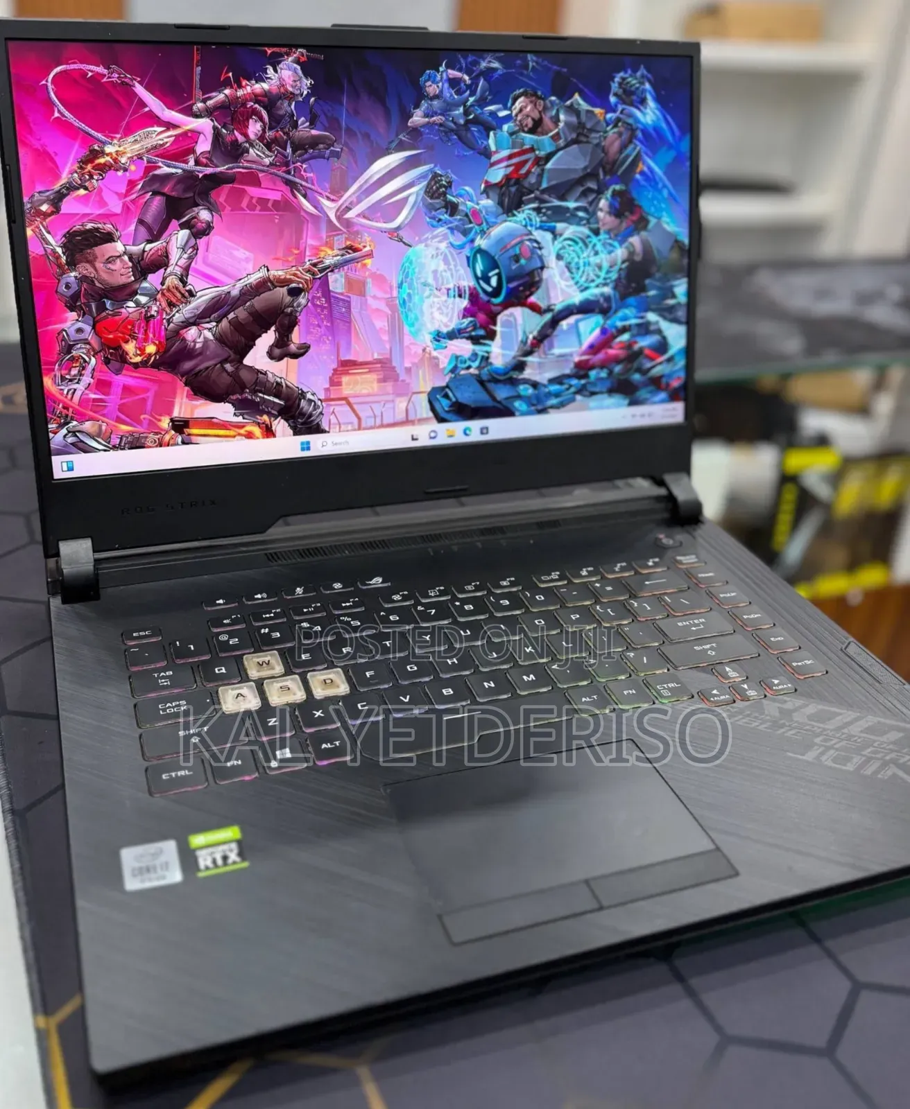 New Laptop Asus ROG Strix G15 16GB Intel Core i7 SSD 512GB