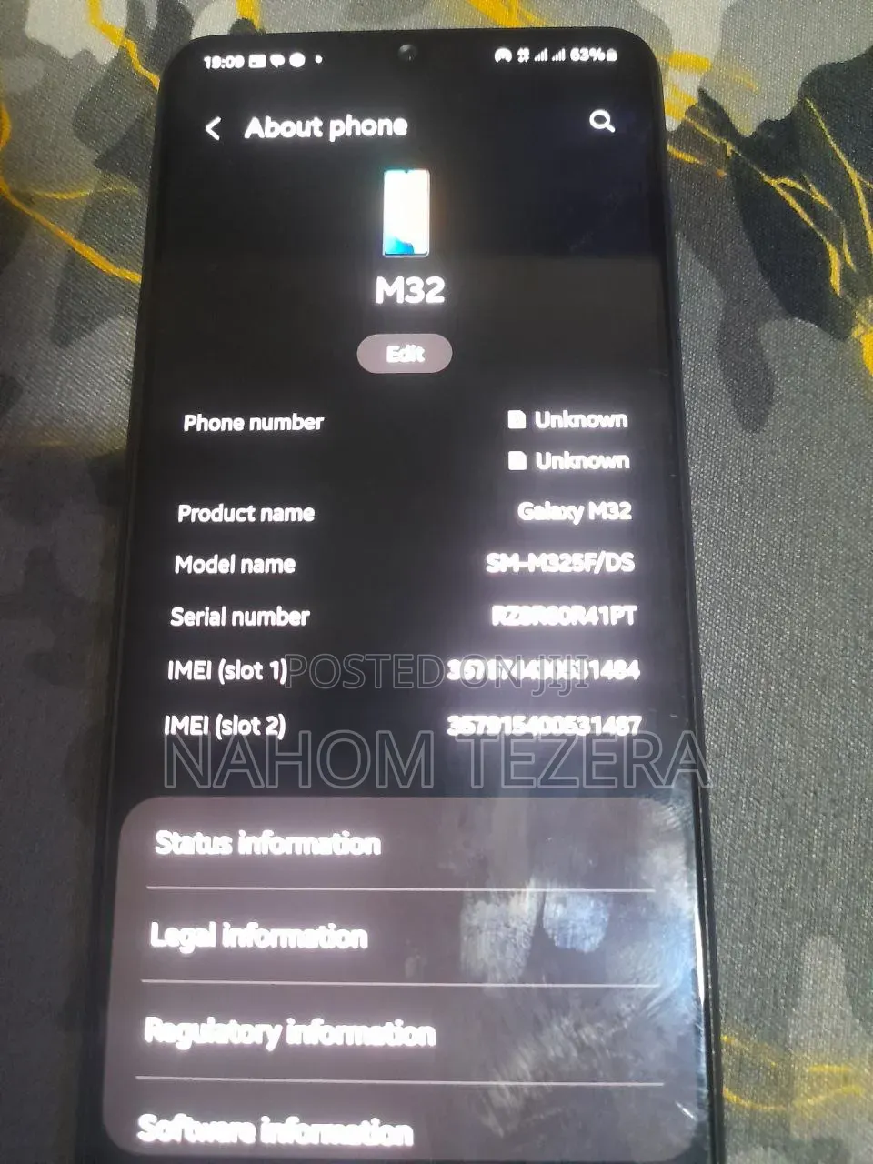 Samsung Galaxy M32 6 GB Blue
