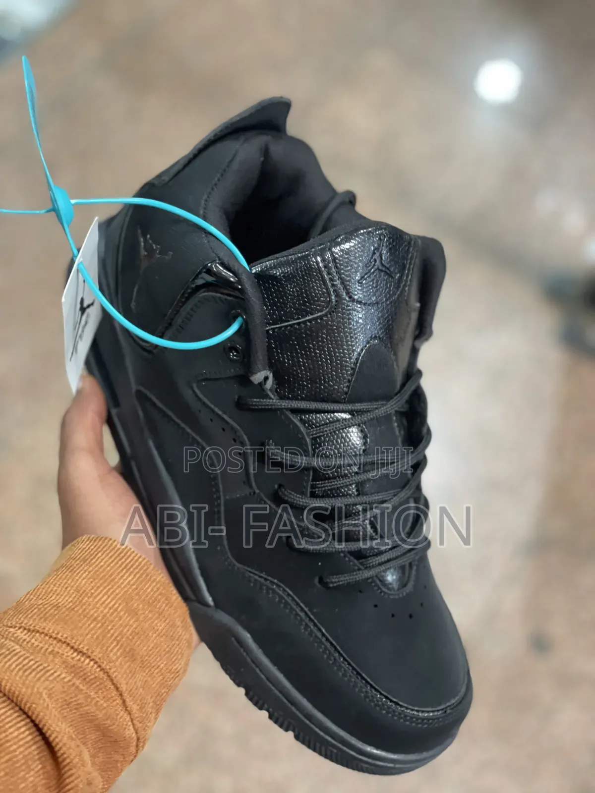 Jordan Courtside 23 Sneakers in a Triple Black Colorway