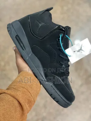 Jordan Courtside 23 Sneakers in a Triple Black Colorway