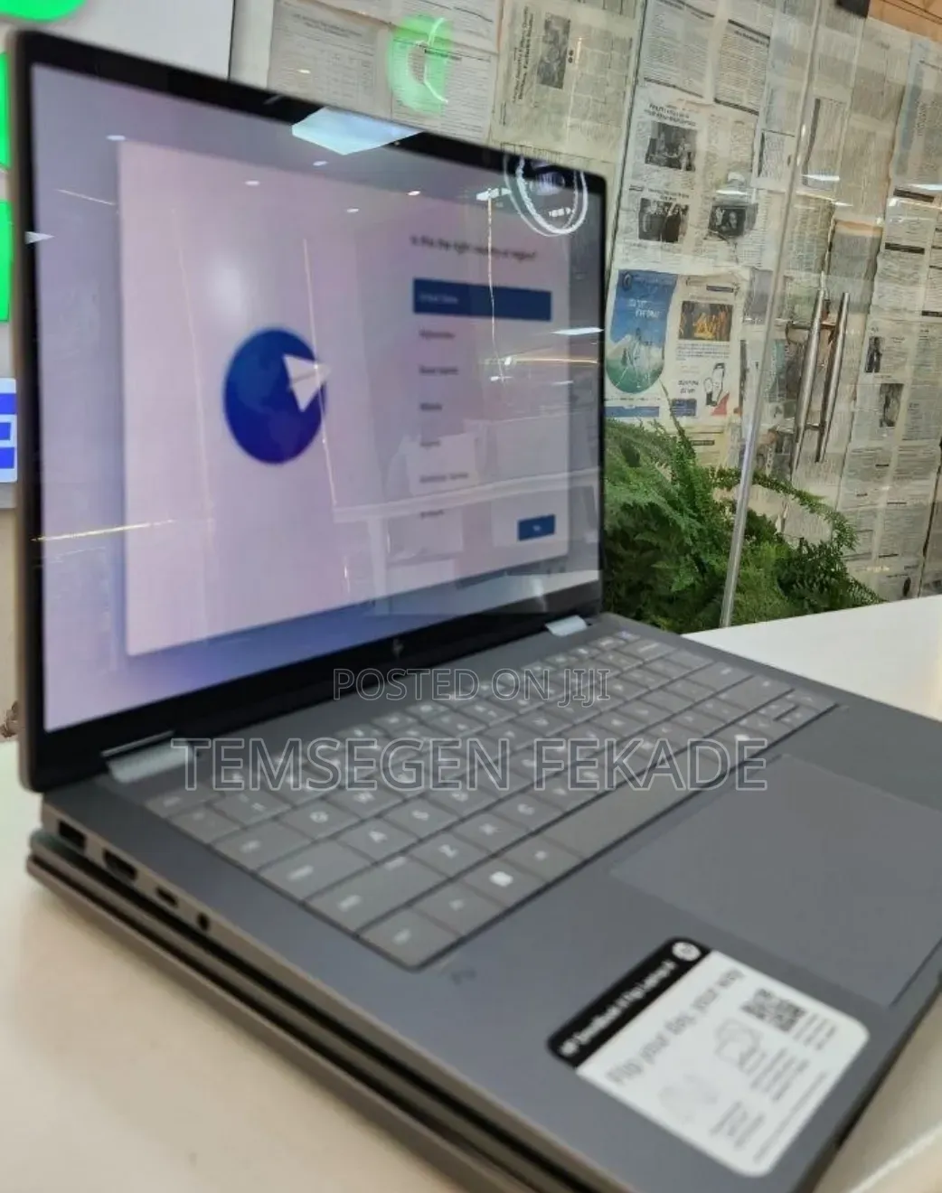 New Laptop HP OmniBook X Flip 14" 16GB Intel Core Ultra 7 SSD 1T