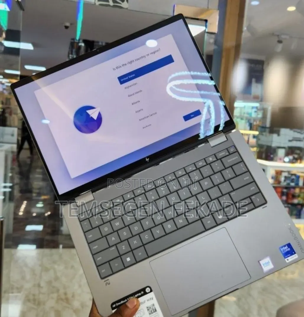 New Laptop HP OmniBook X Flip 14" 16GB Intel Core Ultra 7 SSD 1T