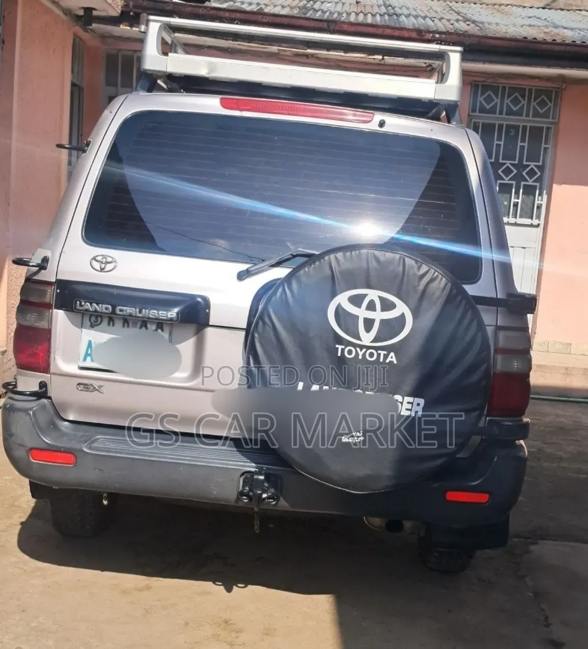 Toyota Land Cruiser 2004 Silver