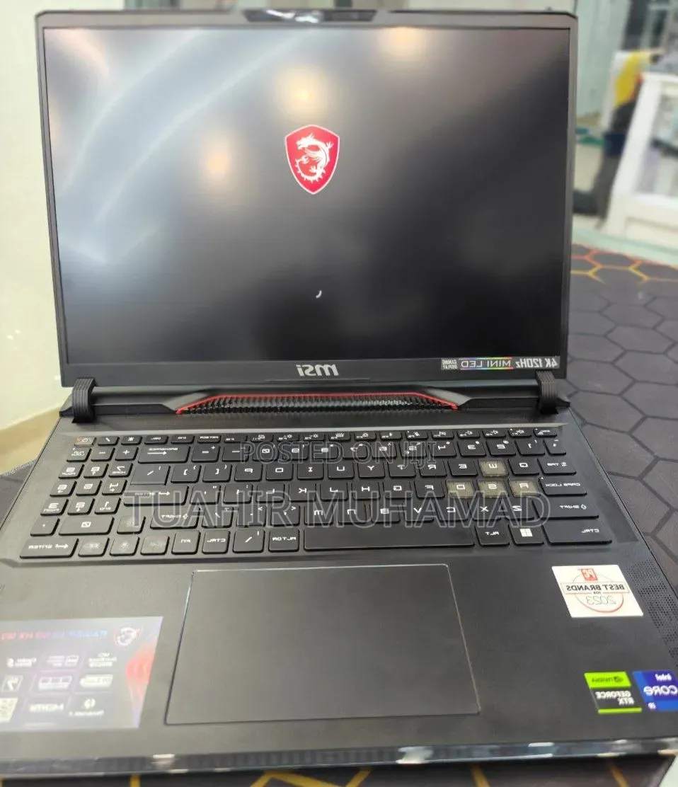 New Laptop MSI Raider GE78 16GB Intel Core i9 SSD 1T