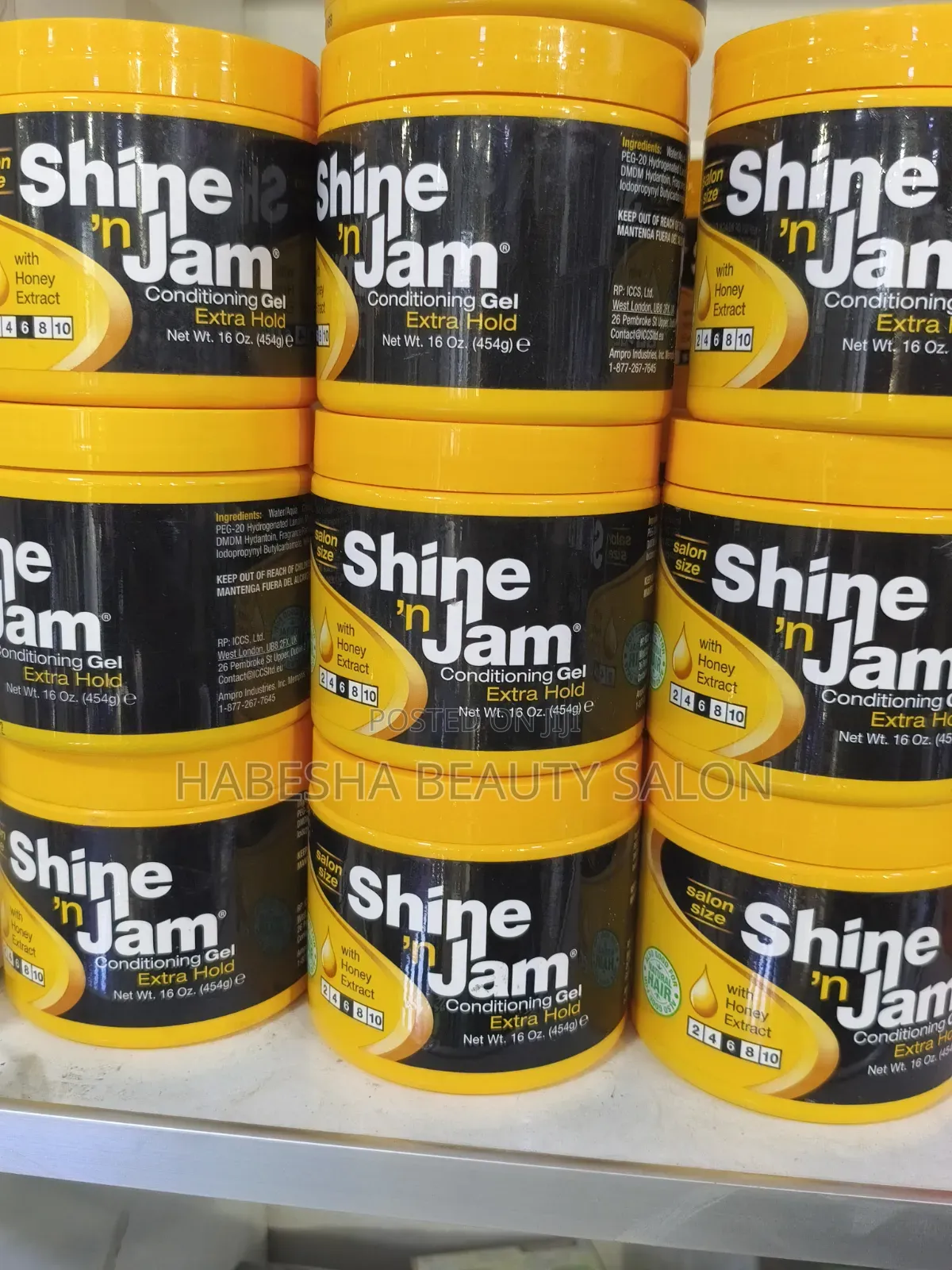 Ampro Shine 'N Jam Conditioning Gel Extra Hold