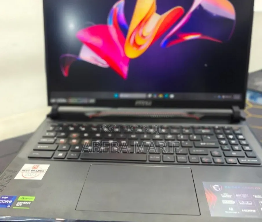 New Laptop MSI Raider GE78HX 16GB Intel Core i9 SSD 1T