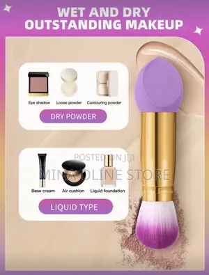 Dual-Ended Makeup Tool Set