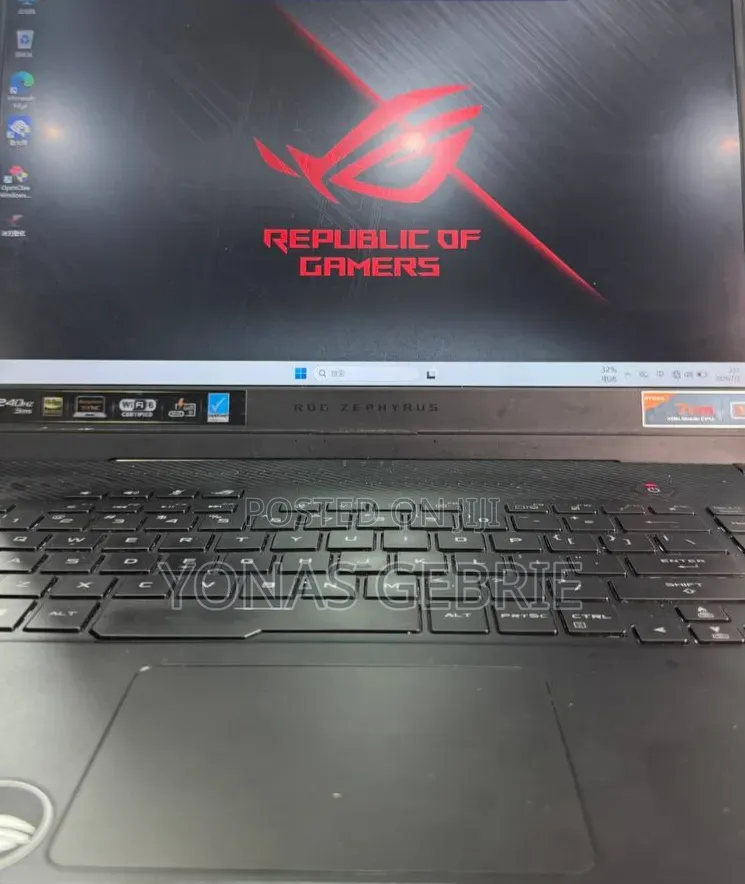 New Laptop Asus 16GB AMD Ryzen 9 SSD 512GB