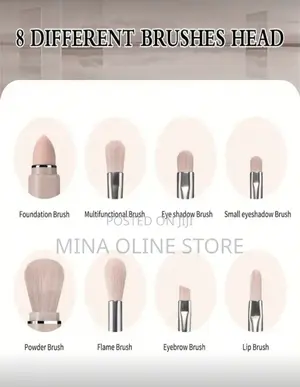 8-in-1 Travel Brush Set