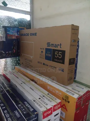 Grace One Smart Tv 55 Inch Andraid Doubel Gelass 2026 Quality