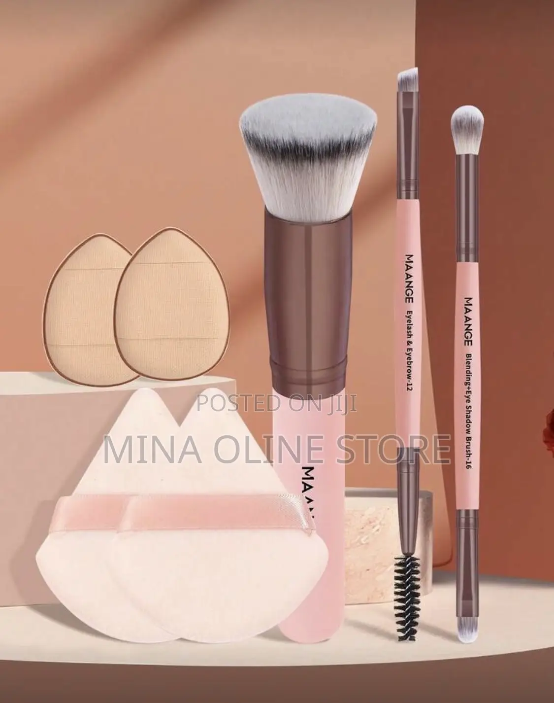 7pcs Makeup Brush Set,