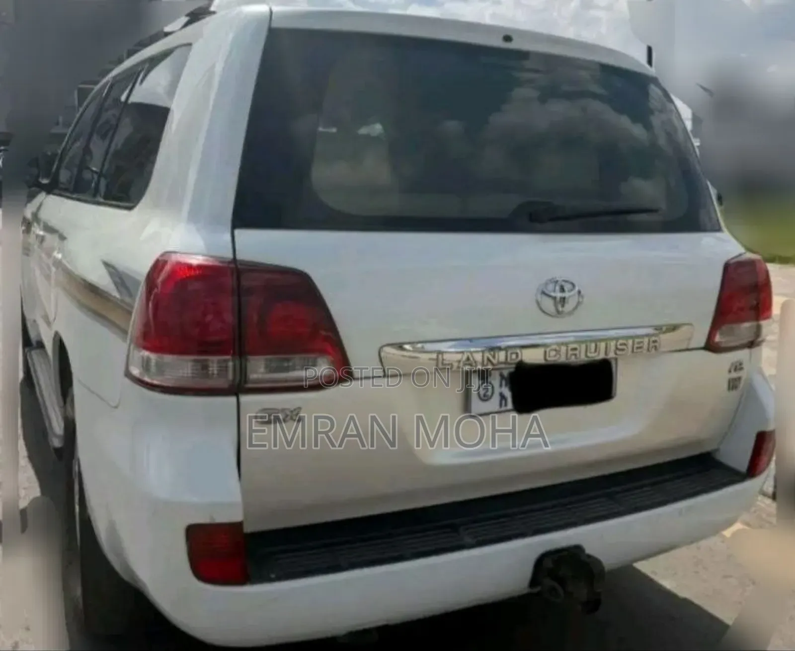 Toyota Land Cruiser 2008 White