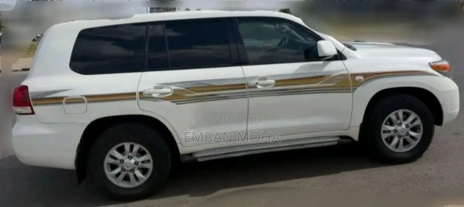 Toyota Land Cruiser 2008 White