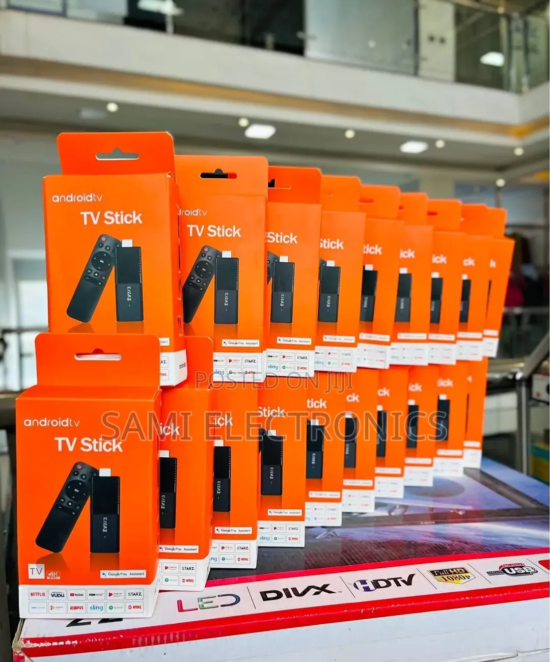 Android Tv Stick Tv Smarter Device ቲቪ ስማርት ማድረጊያ