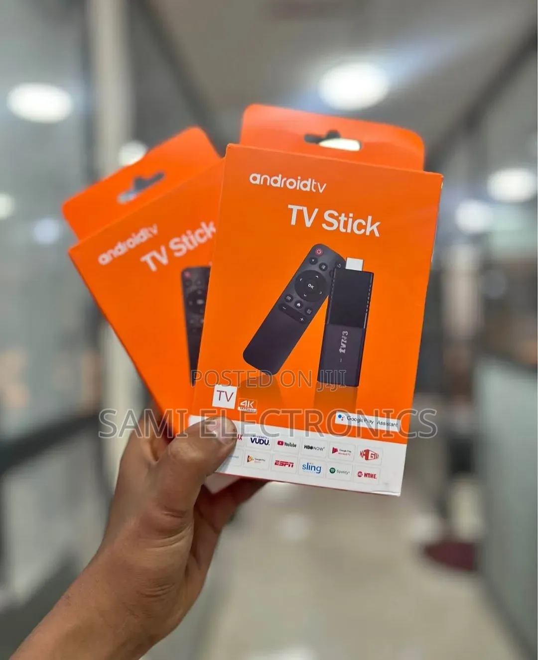 Android Tv Stick Tv Smarter Device ቲቪ ስማርት ማድረጊያ