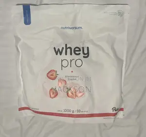 Whey Protein Powder - Strawberry Flavored