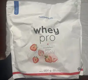 Whey Protein Powder - Strawberry Flavored
