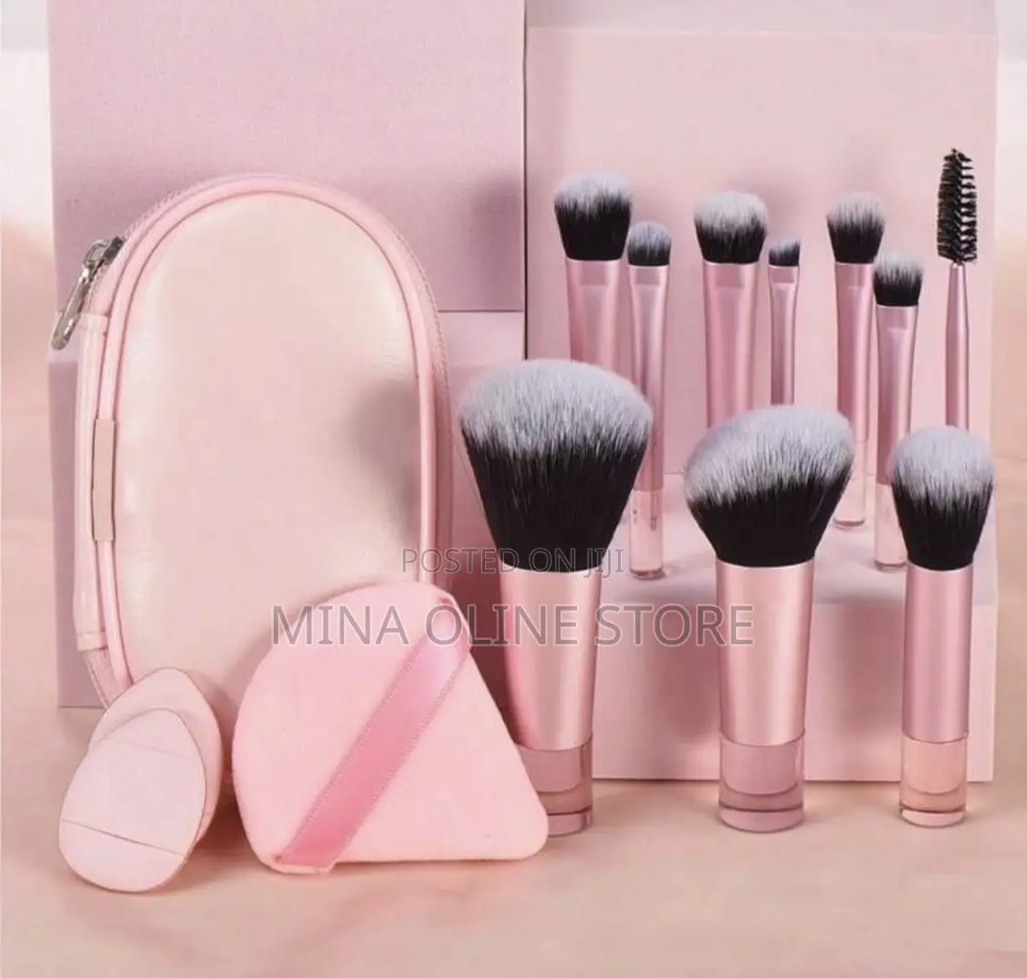 13pcs Portable Travel Makeup Brush Set