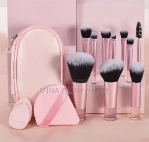 13pcs Portable Travel Makeup Brush Set